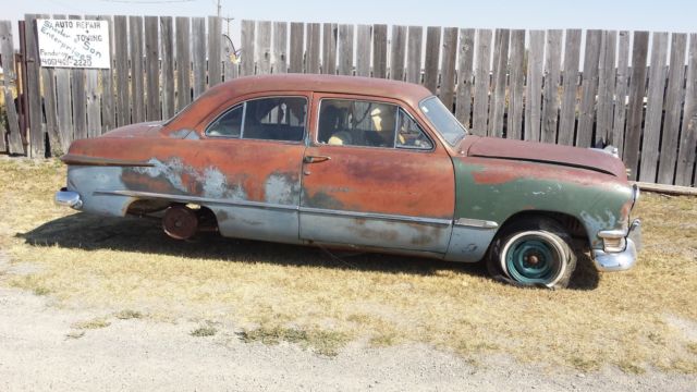 1950 Green Ford 2 Door Sedan Sedan