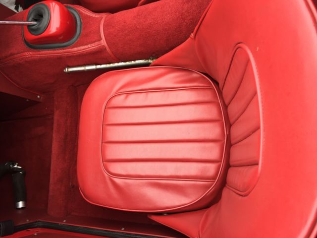 1958 RED Austin Healey Sprite Convertible