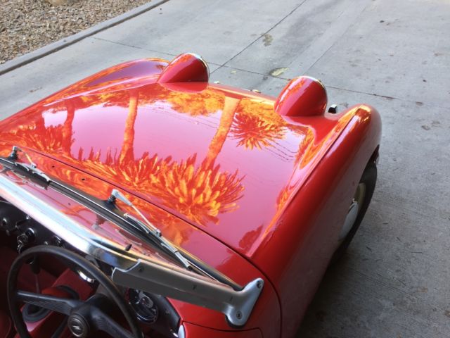 1958 RED Austin Healey Sprite Convertible