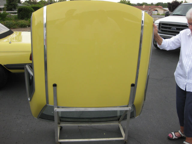 1980 Yellow Mercedes-Benz SL-Class Convertible