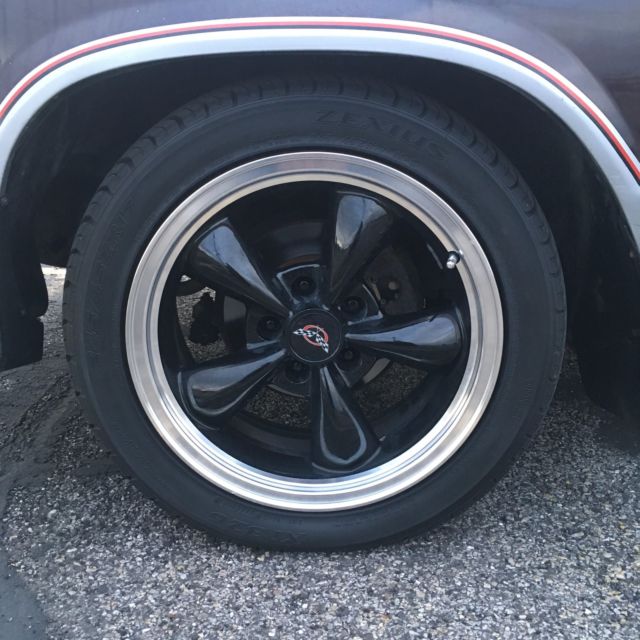 1986 Burgundy/Silver Chevrolet El Camino Coupe Utility/Pickup