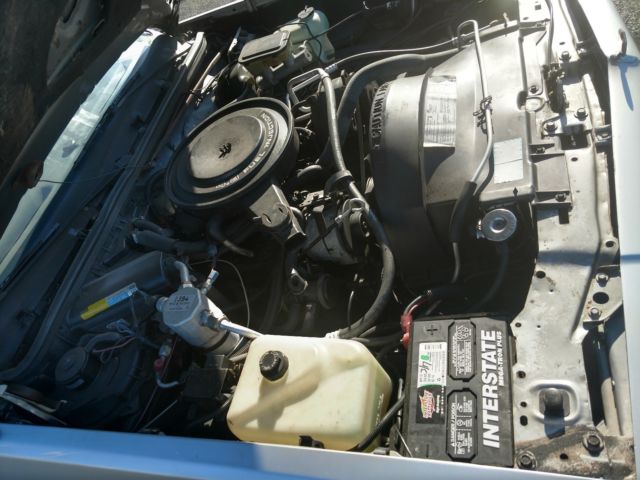 1986 Silver Chevrolet El Camino Cab & Chassis