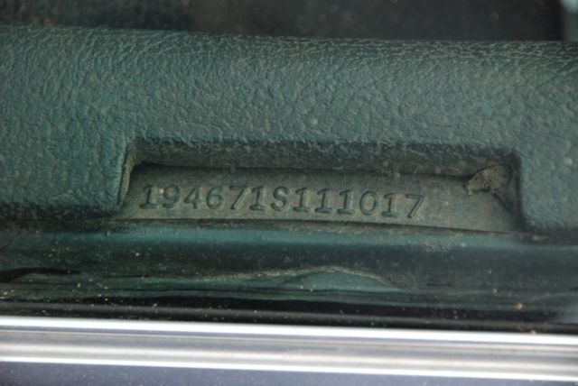 1971 Red Chevrolet Corvette Convertible