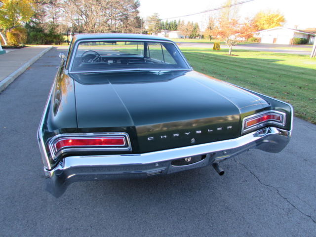1966 Green Chrysler Newport TWO DOOR