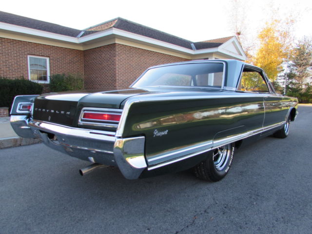 1966 Green Chrysler Newport TWO DOOR