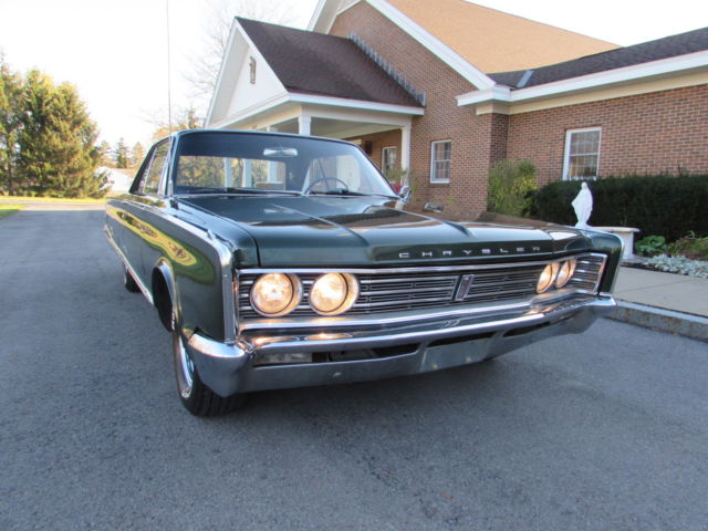 1966 Green Chrysler Newport TWO DOOR