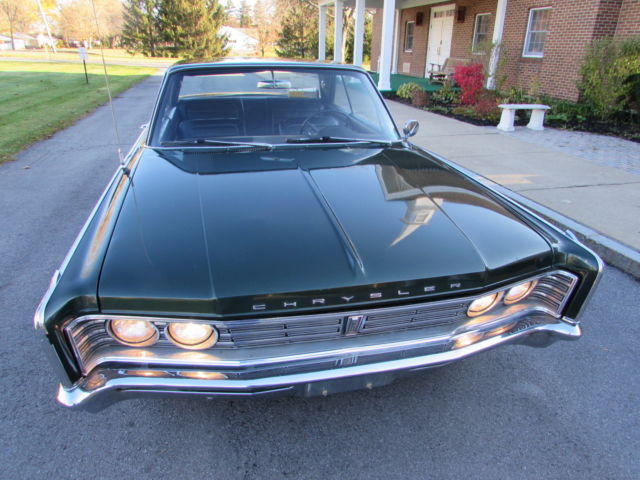 1966 Green Chrysler Newport TWO DOOR