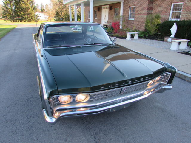 1966 Green Chrysler Newport TWO DOOR