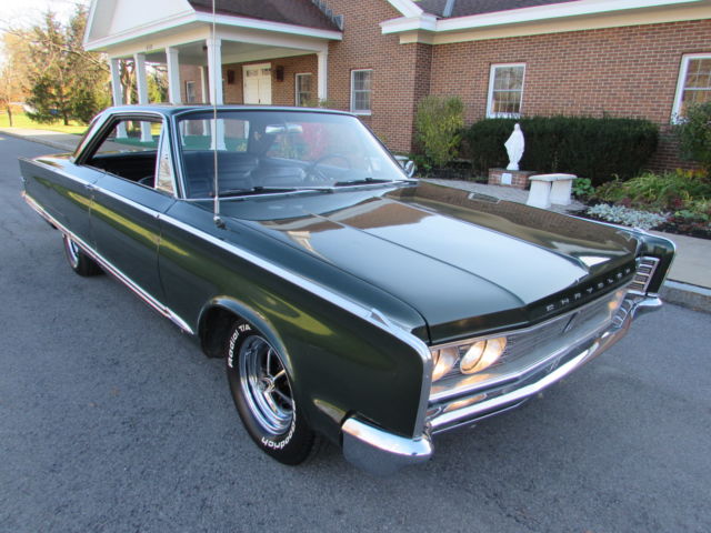 1966 Green Chrysler Newport TWO DOOR