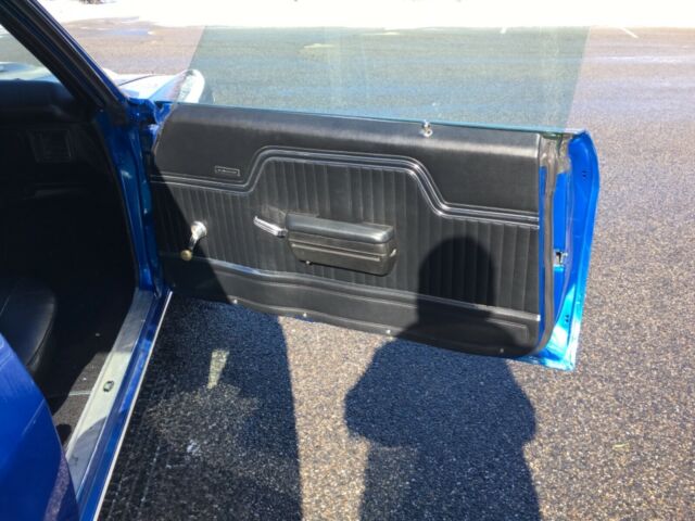 1972 Blue Chevrolet Chevelle Coupe