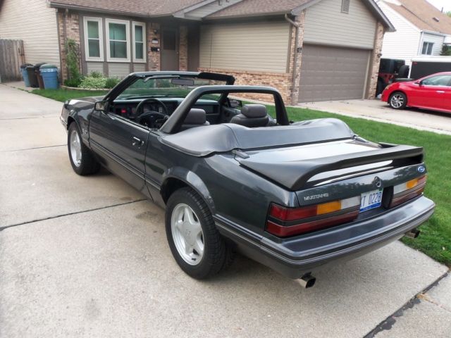 1984 Gray Ford Mustang Convertible