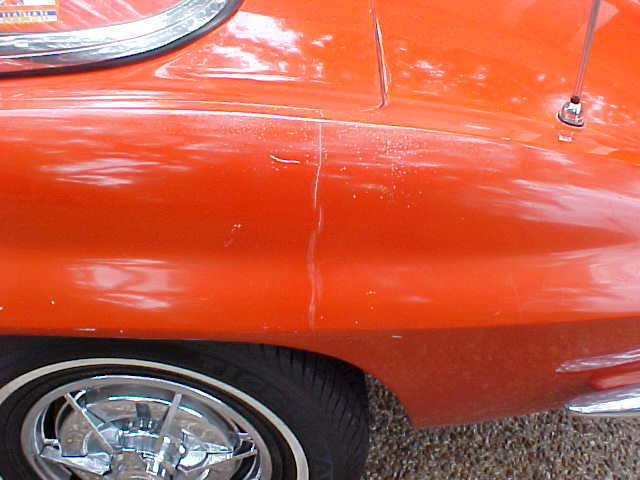 1963 red Chevrolet Corvette Convertible