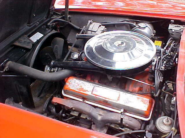 1963 red Chevrolet Corvette Convertible