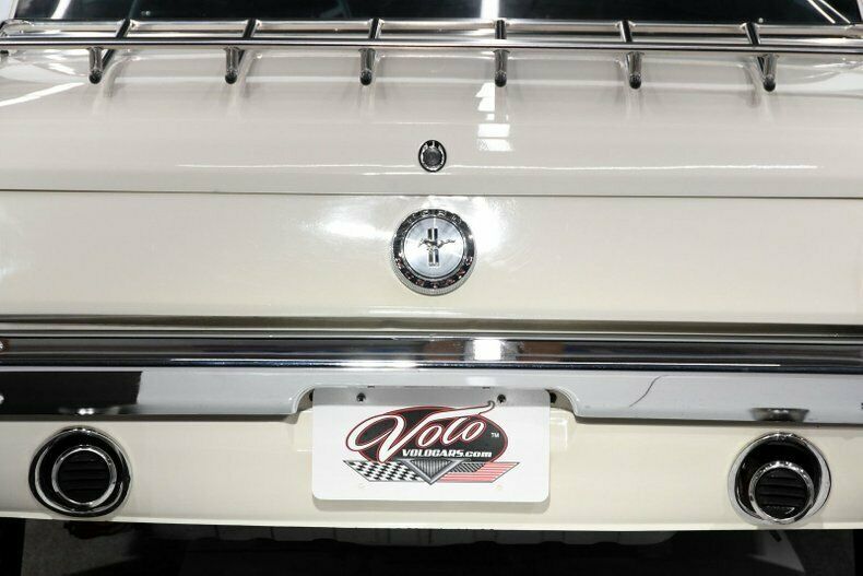 1966 White Ford Mustang Convertible