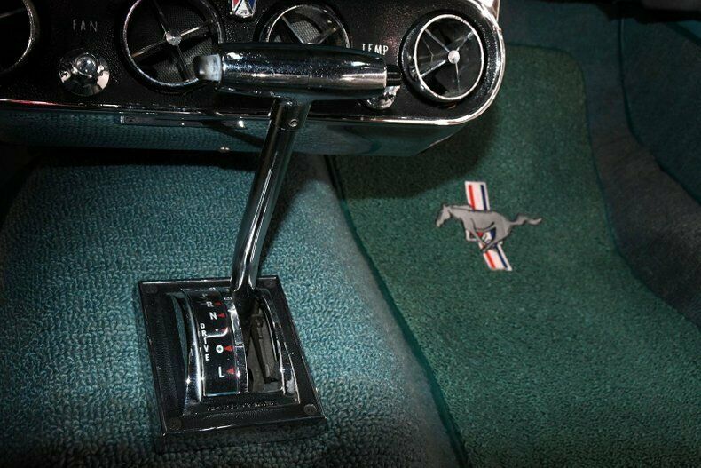 1966 White Ford Mustang Convertible