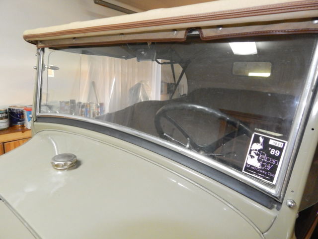 1929 Beige Ford Model A Convertible