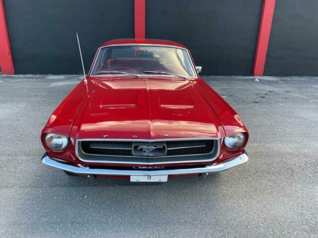 1967 Red Ford Mustang Coupe