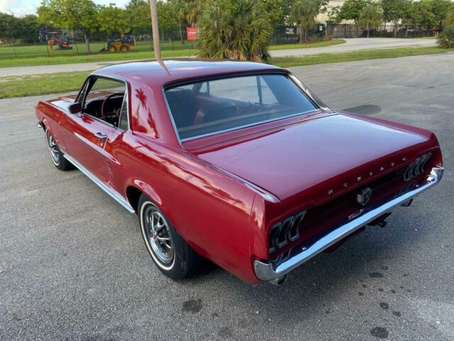 1967 Red Ford Mustang Coupe