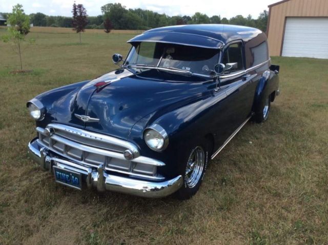 1949 Blue Chevrolet Sedan Delivery