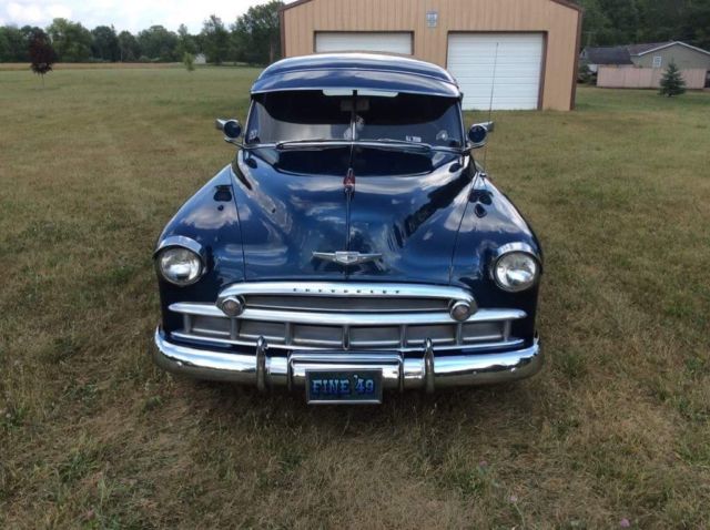 1949 Blue Chevrolet Sedan Delivery