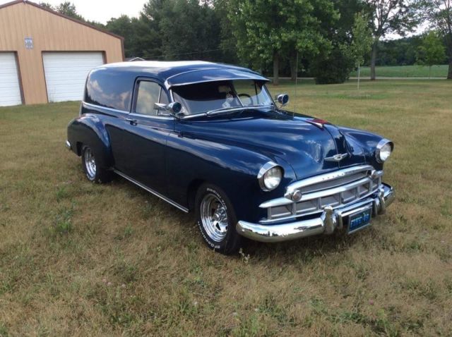 1949 Blue Chevrolet Sedan Delivery