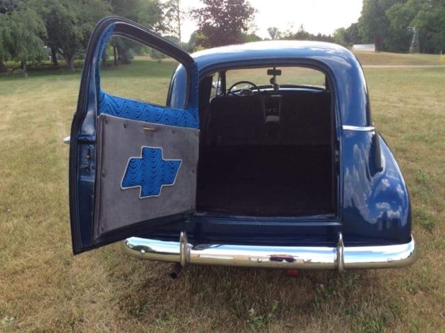 1949 Blue Chevrolet Sedan Delivery