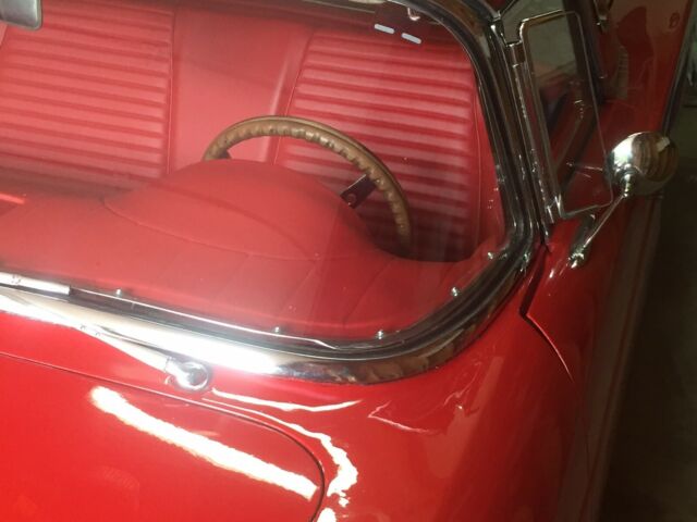 1957 Red Ford Thunderbird Convertible