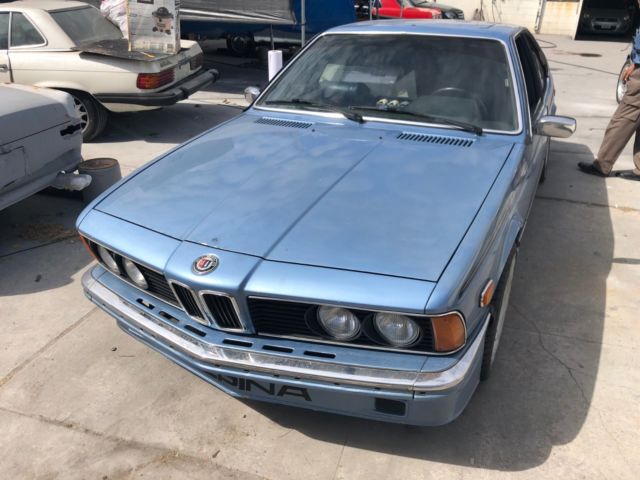 1977 Blue BMW 6-Series