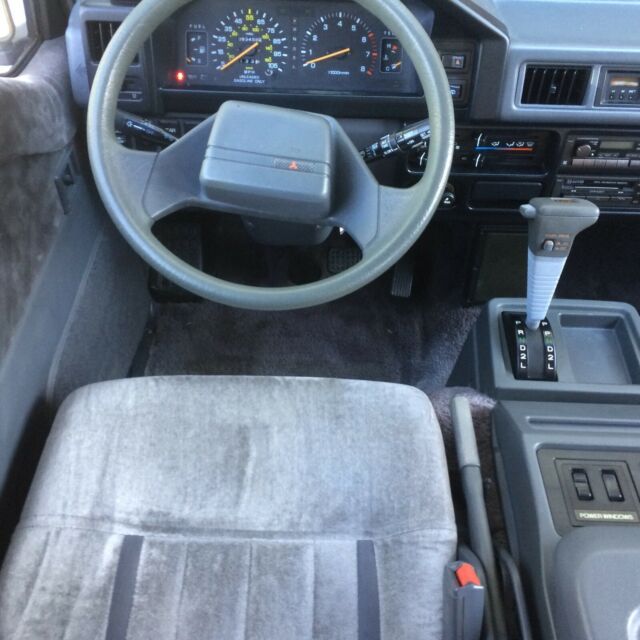 1987 Silver Mitsubishi Van Minivan