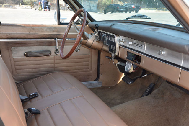 1966 Gold Plymouth Valiant 200 Wagon Wagon