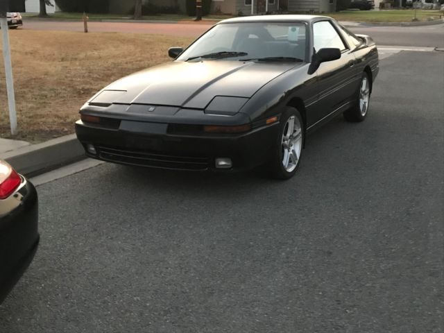 1989 Black Toyota Supra Hatchback
