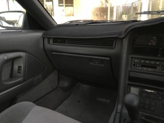 1989 Black Toyota Supra Hatchback