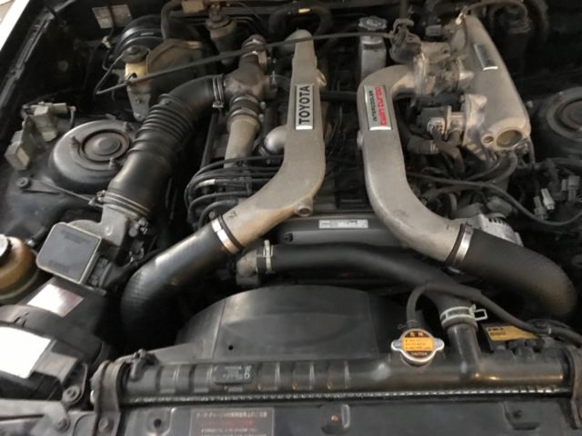 1989 Black Toyota Supra Hatchback