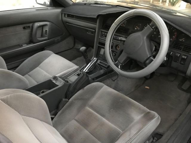 1989 Black Toyota Supra Hatchback