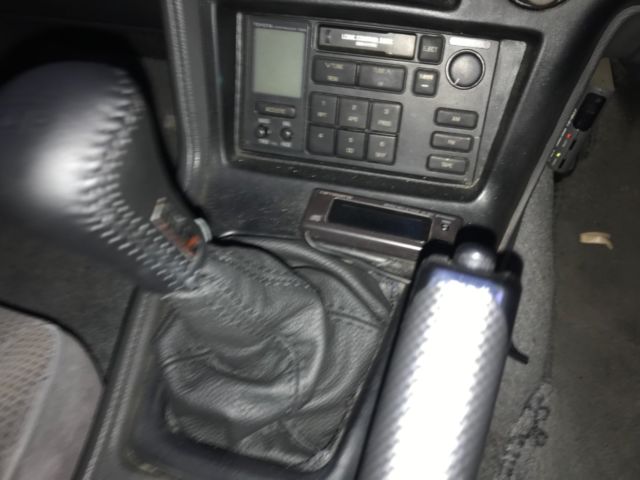 1989 Black Toyota Supra Hatchback