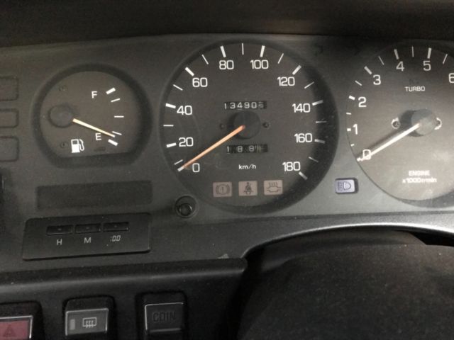 1989 Black Toyota Supra Hatchback