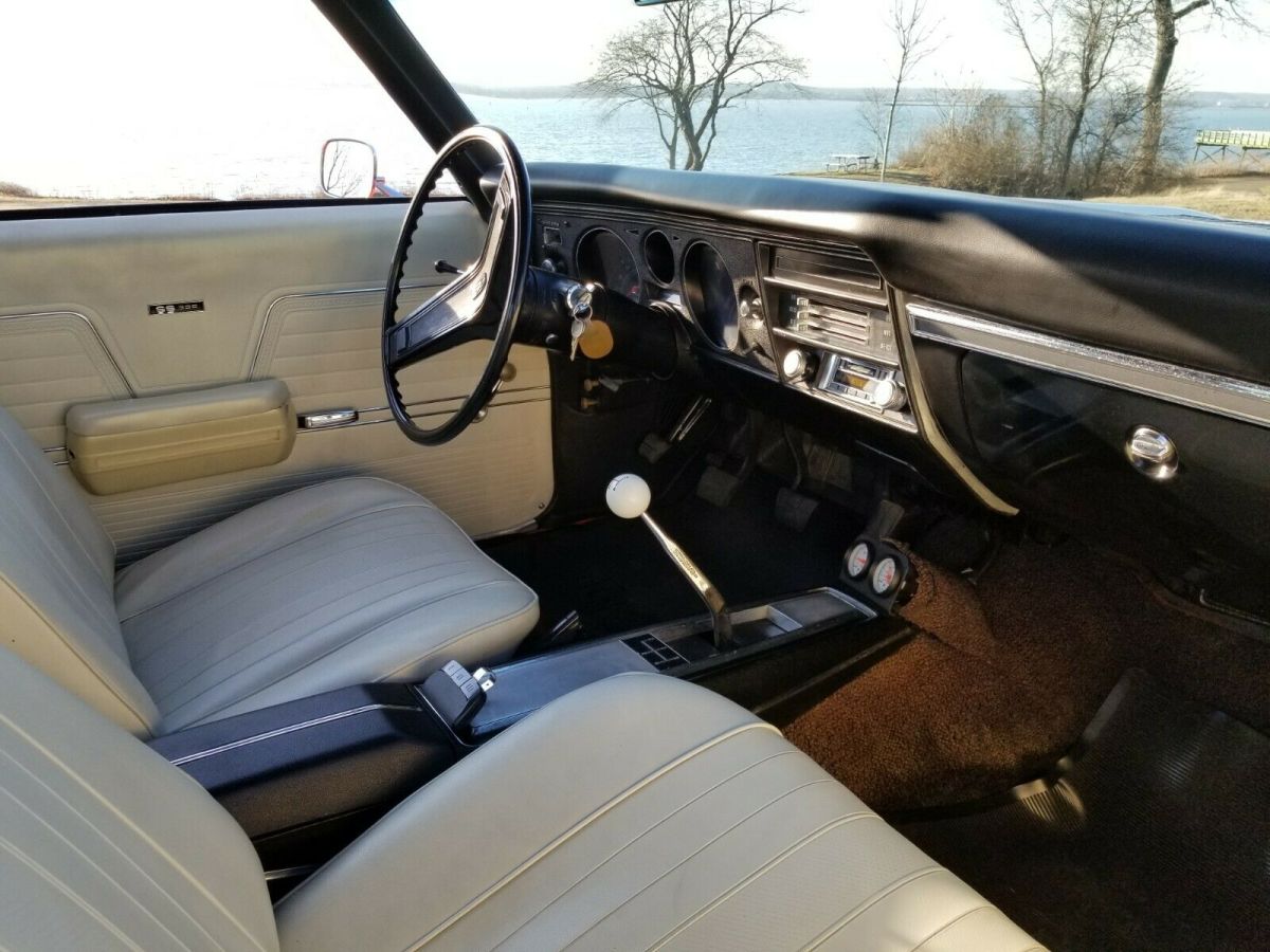 1969 Orange Chevrolet Chevelle Convertible