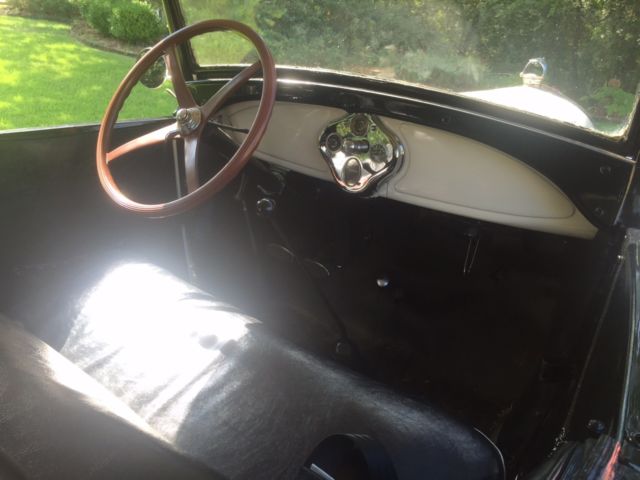 1928 White Ford Model A Phaeton