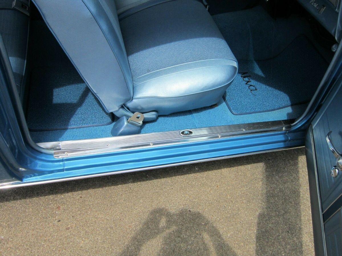 1967 Blue Chevrolet Nova Coupe