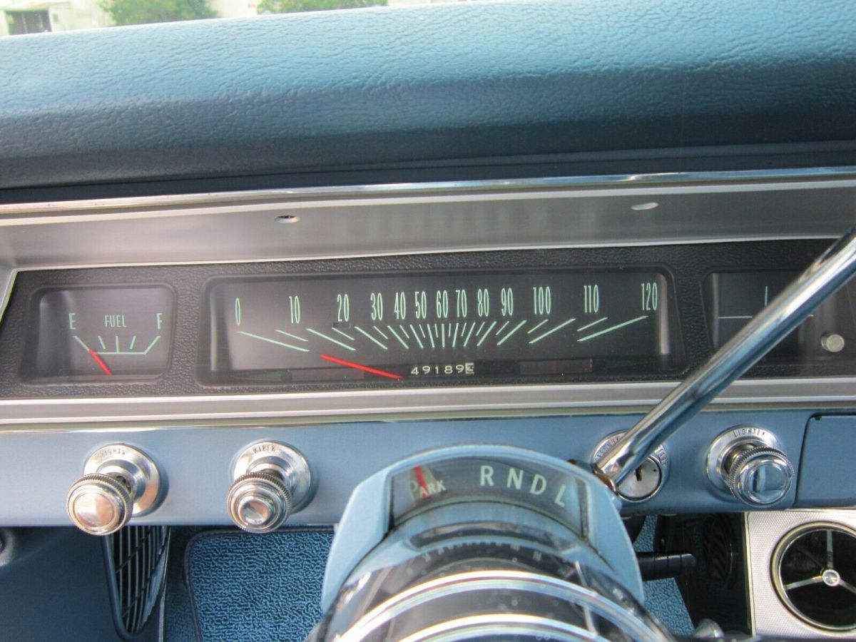 1967 Blue Chevrolet Nova Coupe