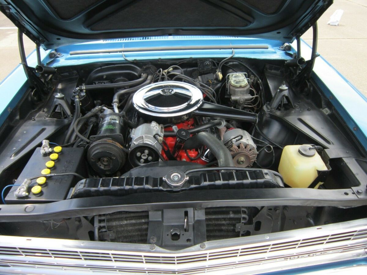 1967 Blue Chevrolet Nova Coupe