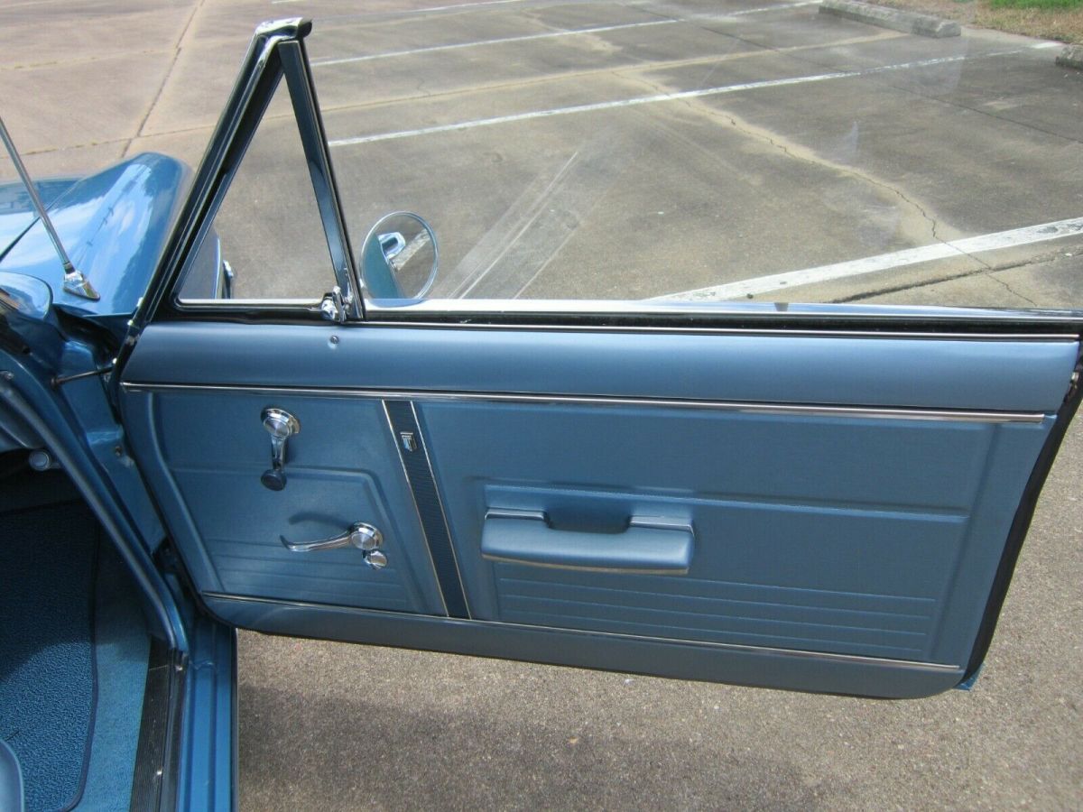 1967 Blue Chevrolet Nova Coupe