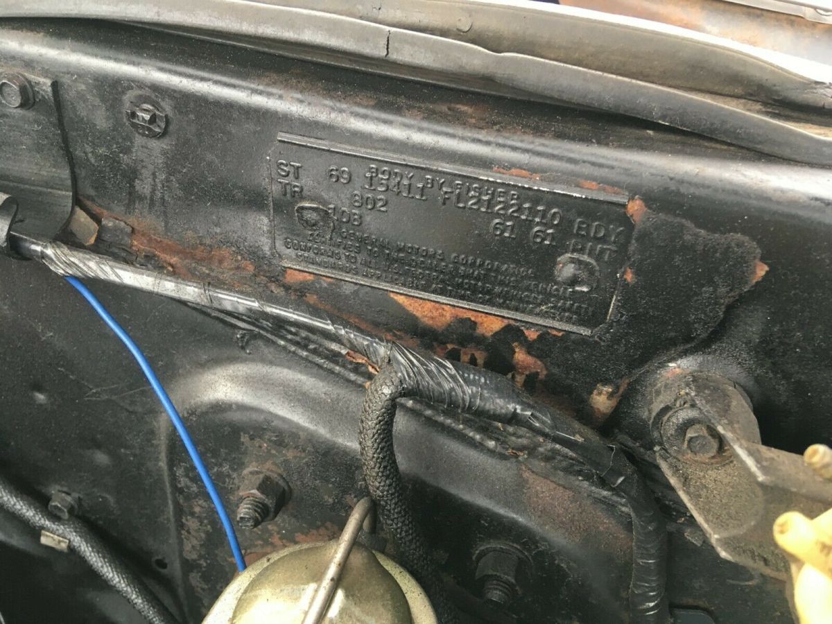 1969 Brown Chevrolet Bel Air/150/210 Sedan