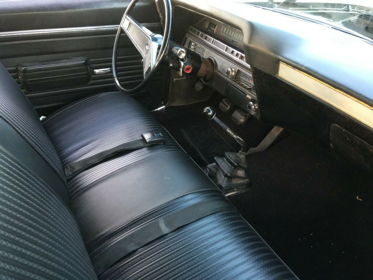 1969 Brown Chevrolet Bel Air/150/210 Sedan