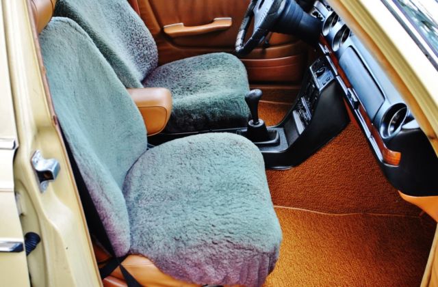 1978 Yellow Mercedes-Benz 200-Series