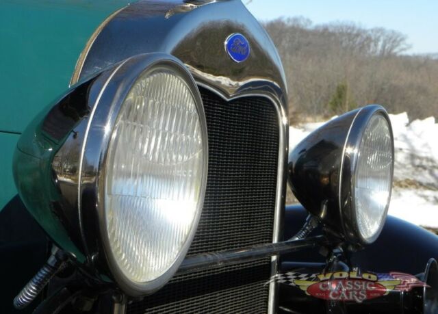 1929 Green Ford Model A Station Wagon