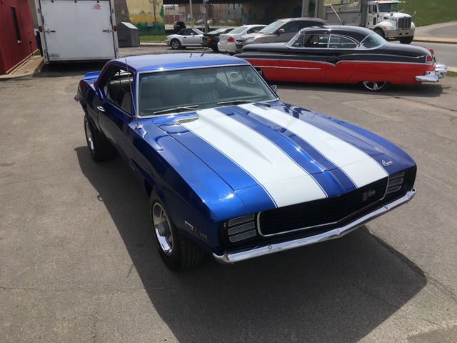 1969 Blue Chevrolet Camaro Coupe