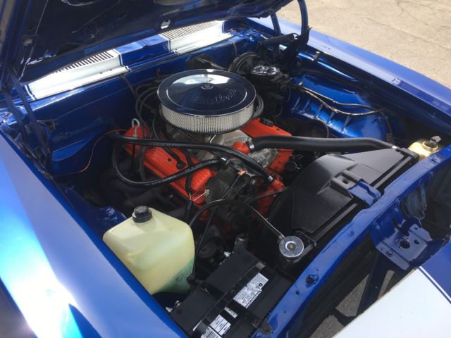 1969 Blue Chevrolet Camaro Coupe