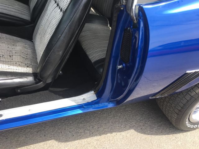 1969 Blue Chevrolet Camaro Coupe