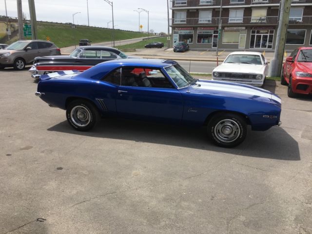 1969 Blue Chevrolet Camaro Coupe